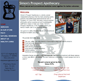 Tablet Screenshot of integrativerxpharmacy.com